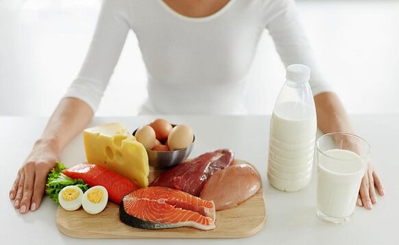 protein livsmedel för diet