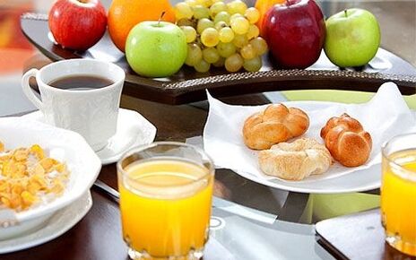 mild frukost för gastrit