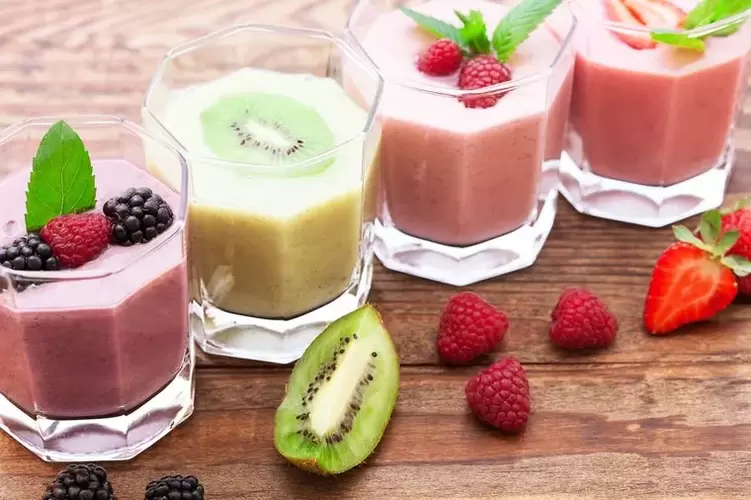 frukt smoothies för att dricka diet