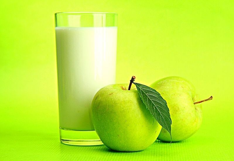 kefir-äpple diet