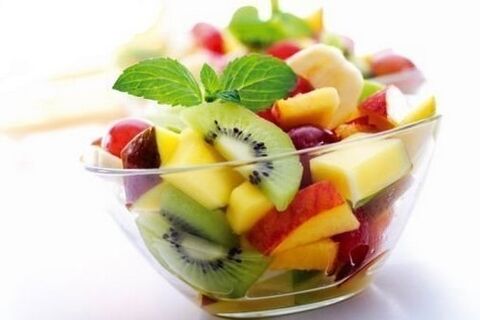 fruktsallad för maggi diet